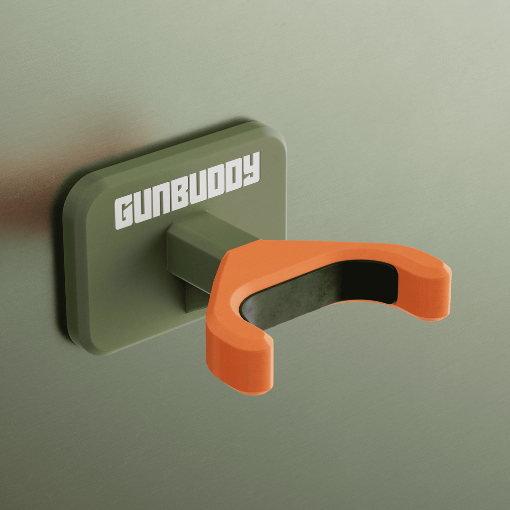 Gunbuddy Querflinte/Drilling 5cm – Magnetischer Waffenhalter für breite Läufe