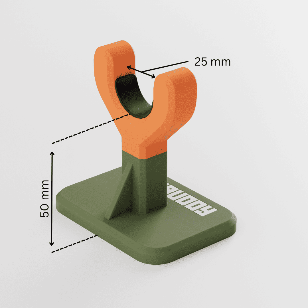 Gunbuddy Büchse 5cm – Magnetischer Waffenhalter für den Waffenschrank