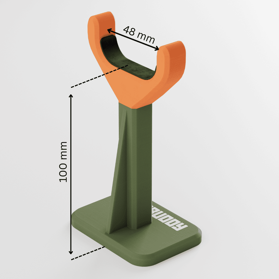 Gunbuddy Querflinte/Drilling 10cm – Magnetischer Waffenhalter für breite Läufe