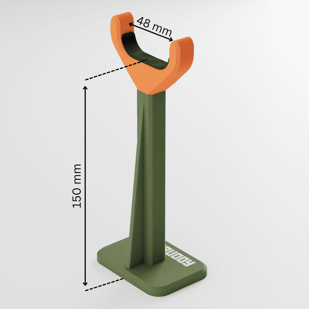 Gunbuddy Querflinte/Drilling 15cm – Magnetischer Waffenhalter für breite Läufe