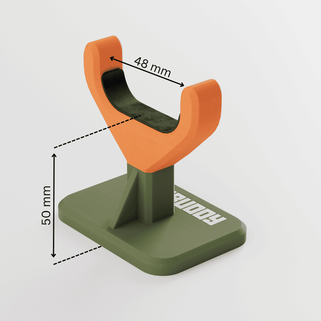 Gunbuddy Querflinte/Drilling 5cm – Magnetischer Waffenhalter für breite Läufe